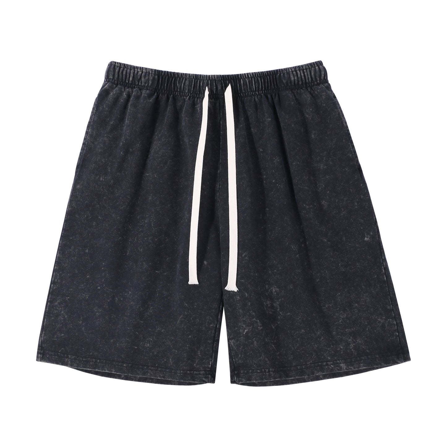240g/m² Washed and Distressed Shorts