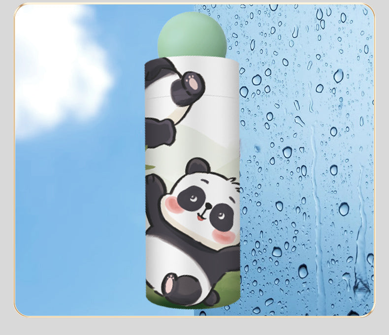 Insulated Water Cup + Pocket Umbrella + Notepad + Canvas Bag + Pen