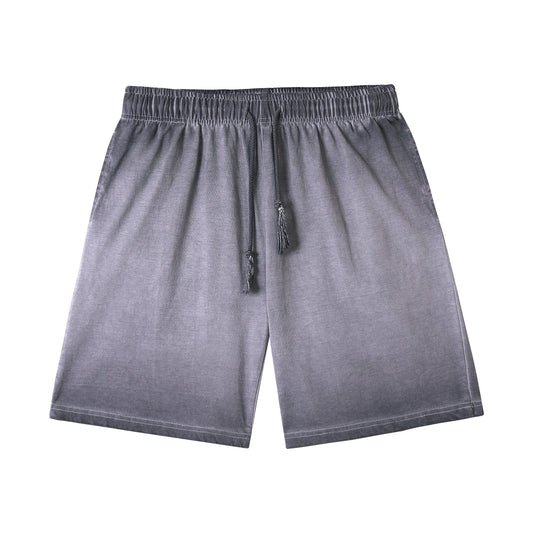 300g/m² Washed and Distressed Shorts